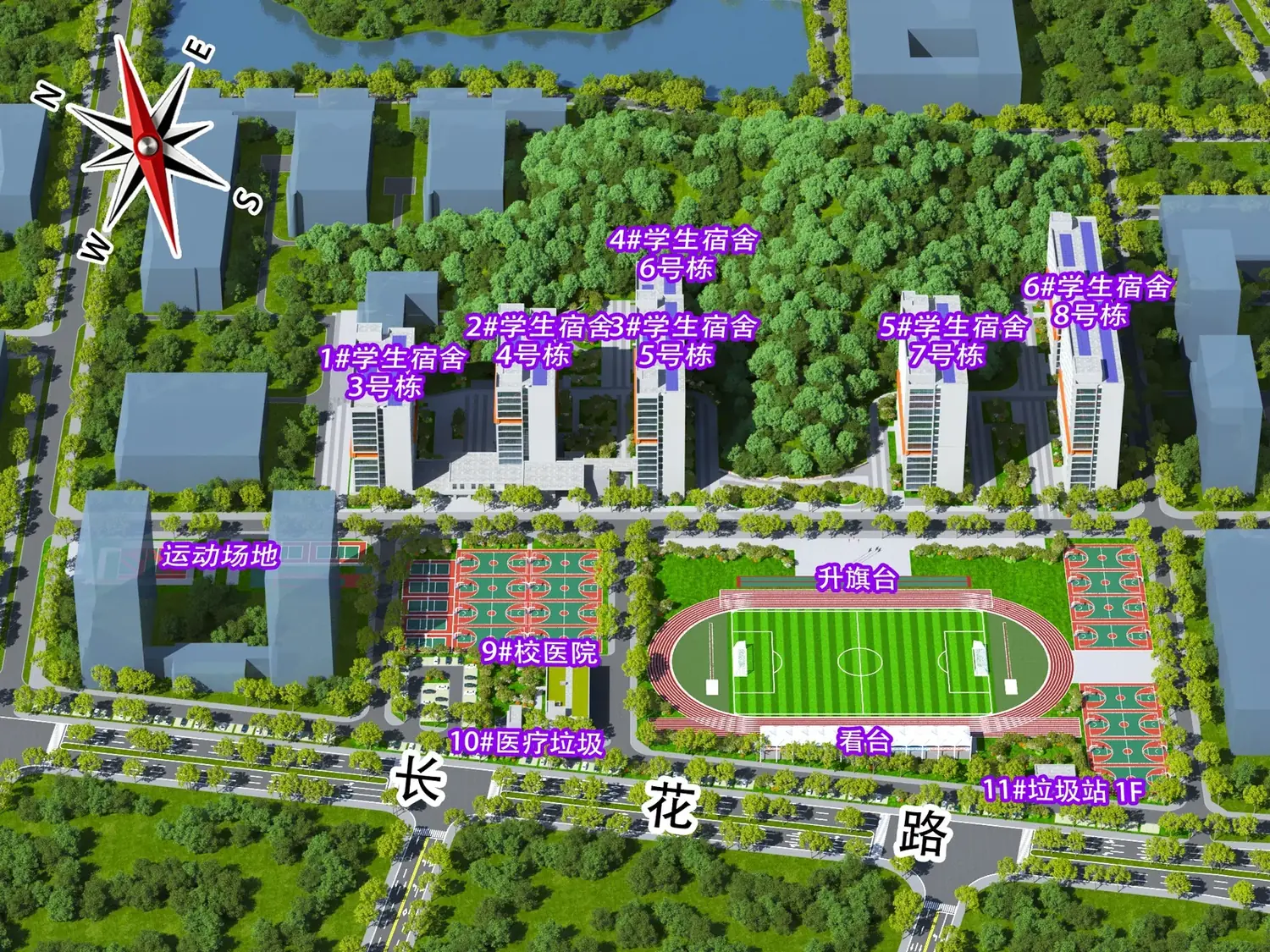 房屋建筑BIM配图案例